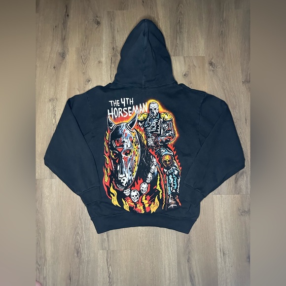 Warren Lotas 4th Horseman ‘Black’ Hoodie